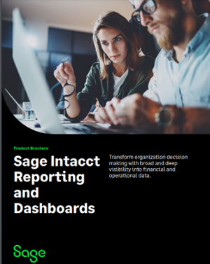 Sage Intacct Reports & Dashboards Guide